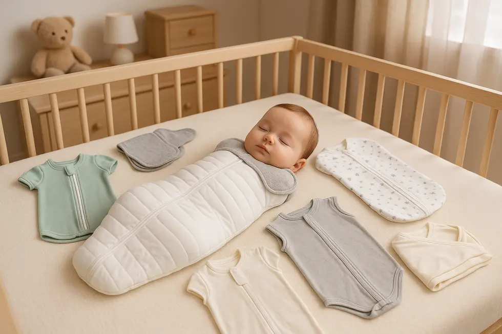 Restful Nights: Top 5 Baby Swaddles for Enhancing Sleep